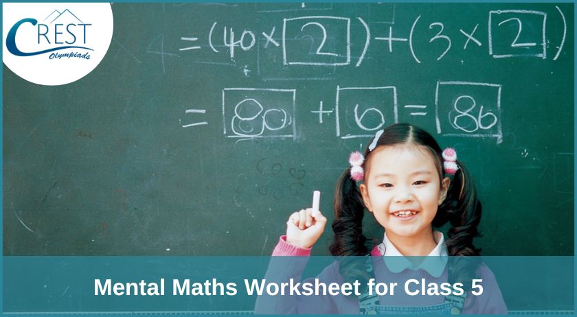 Mental Maths Worksheet for Class 5