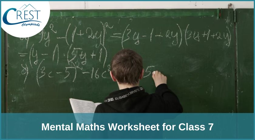 Mental Maths Worksheet for Class 7