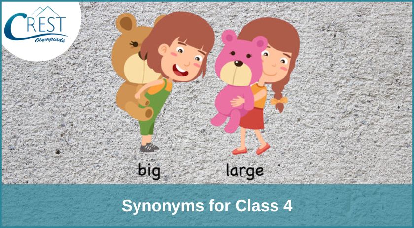 Synonyms for Class 4 - Download Free Worksheet PDF