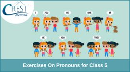 Exercises on Pronouns for Class 5