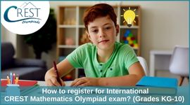 How to register for the Maths Olympiad exam? (Grades KG-10)