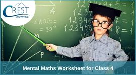 Mental Maths Worksheet for Class 4