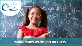 Mental Maths Worksheet for Class 6