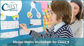 Mental Maths Worksheet for Class 9