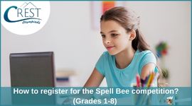 How to register for the Spell Bee competition? (Grades 1-8)