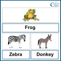 Frog, Zebra and Donkey for Class 1