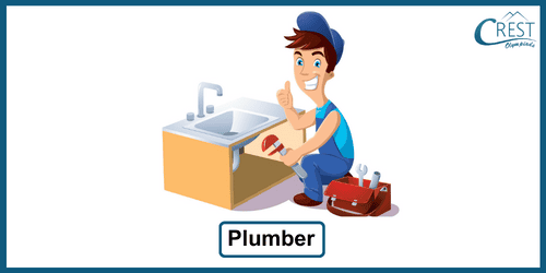 Plumber - Community Helpers for KG