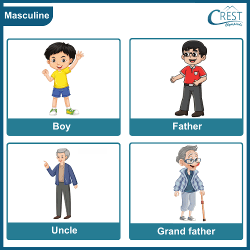 Masculine Gender for KG