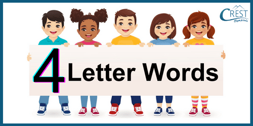 4-Letter Words Class KG
