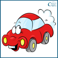Questions Pronouns - Red car