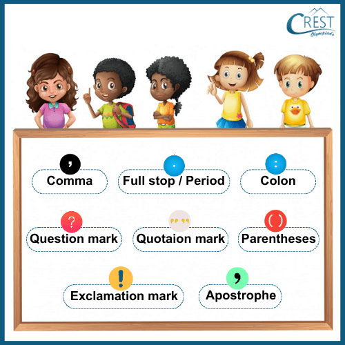 Types of Punctuation for Class 5