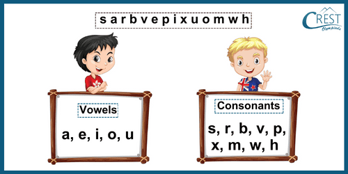 Vowels and Consonants