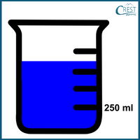 How many millilitres of liquid is present in the beaker