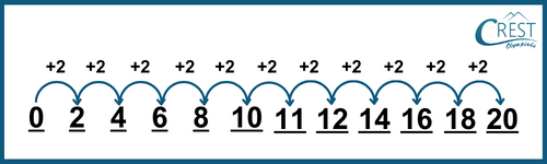 Example of Skip counting by 2