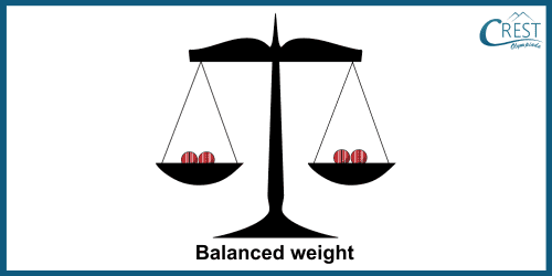 Balanced weight