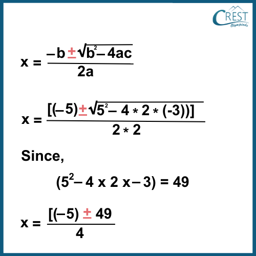 quadratic formula