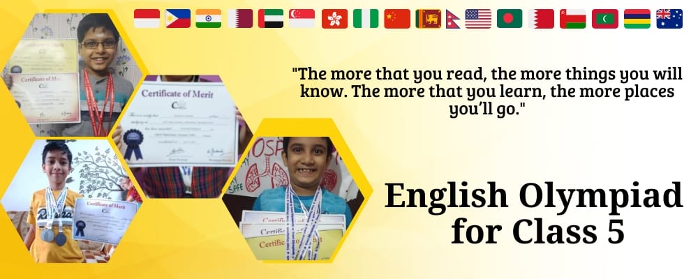 CREST English Olympiad for class 5