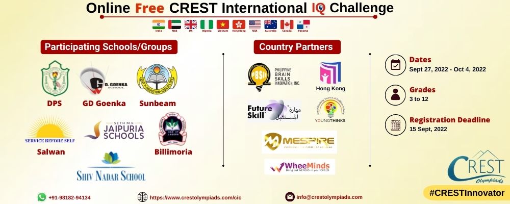 CREST International IQ Challenge