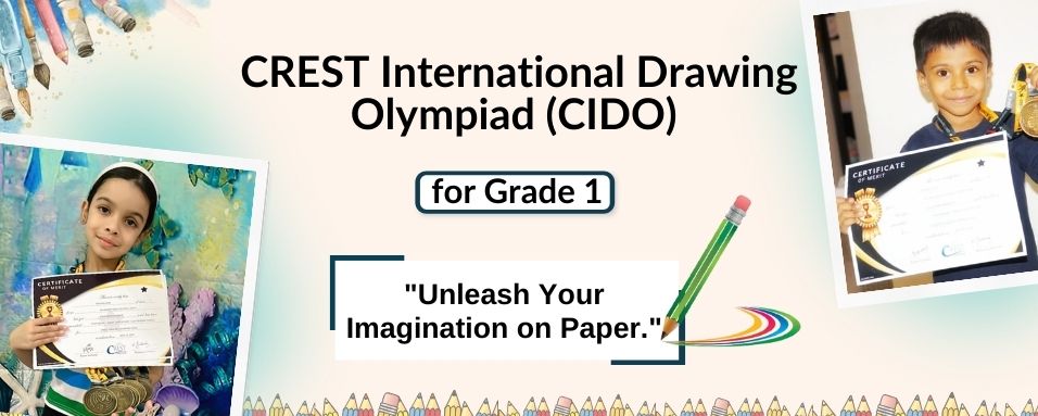 CREST International Drawing Olympiad for class 1