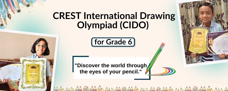 CREST International Drawing Olympiad for class 6
