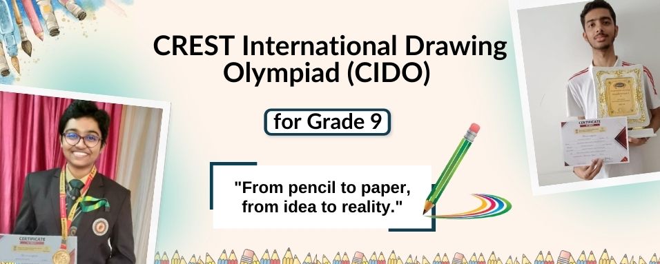 CREST International Drawing Olympiad for class 9