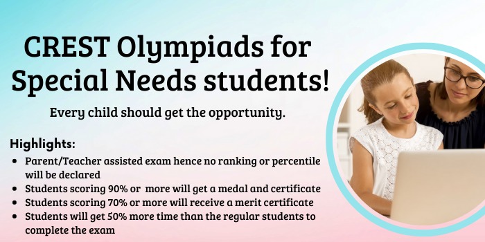 Olympiad Exams for Special Needs