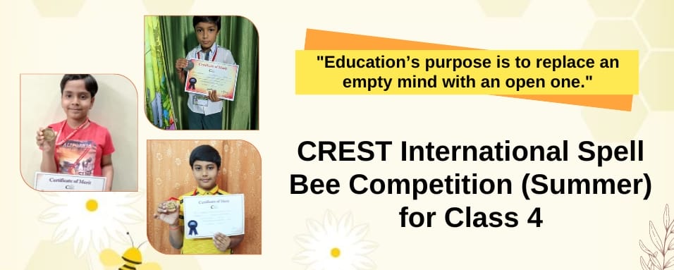 CREST International Spell Bee Summer for class 4