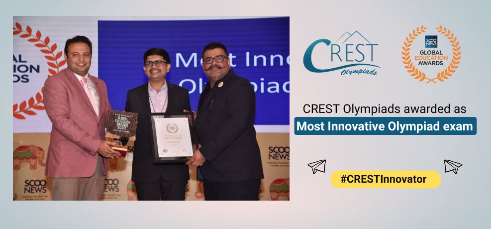 CREST Olympiads is awarded as Most Innovative Olympiad Exam