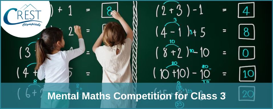 CREST Mental Maths Olympiad for class 3