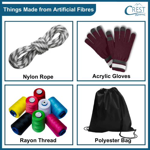 Examples of artificial fibres