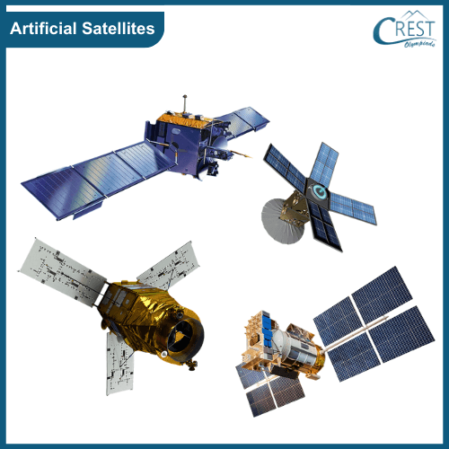 Different types of Artificial satellites