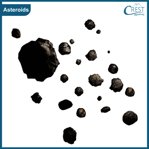 Space rock: An asteroid in deep space