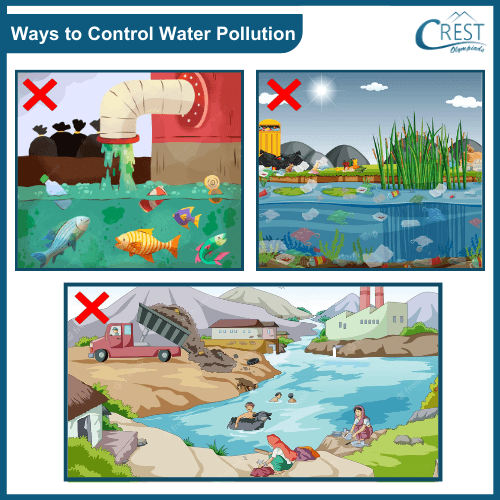 Different ways to control water pollution