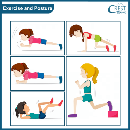 Different Postures during exercise