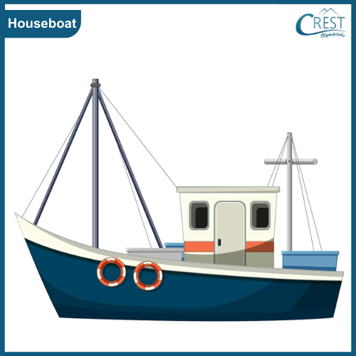 Example of house boat