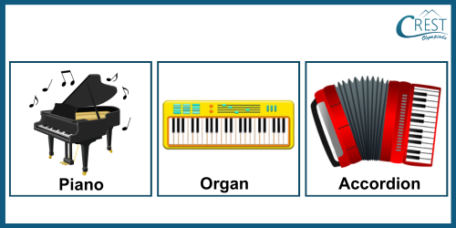 Music Instruments: Piano, Organ and Accordion - CREST Olympiads