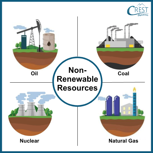 Examples of Non Renewable resources