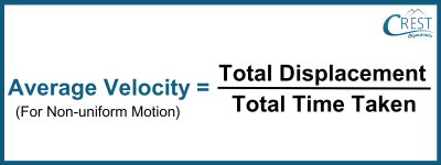 Formula for Average Velocity - Calculating Average Velocity for Non-Uniform Motion