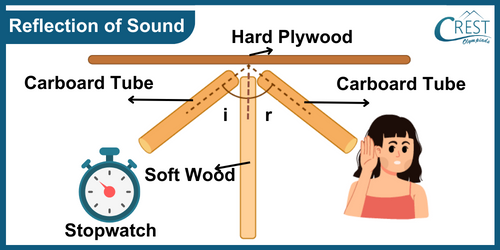 Diagram of Reflection of Sound - Science Grade 8