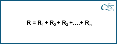 Mathematically, for n Resistors connected in Series - CREST Olympiads