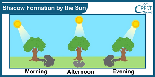 Formation of Shadow by Sun - Science Grade 6 Shadow