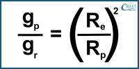 Formula of Variation in the Value of g - CREST Olympiads